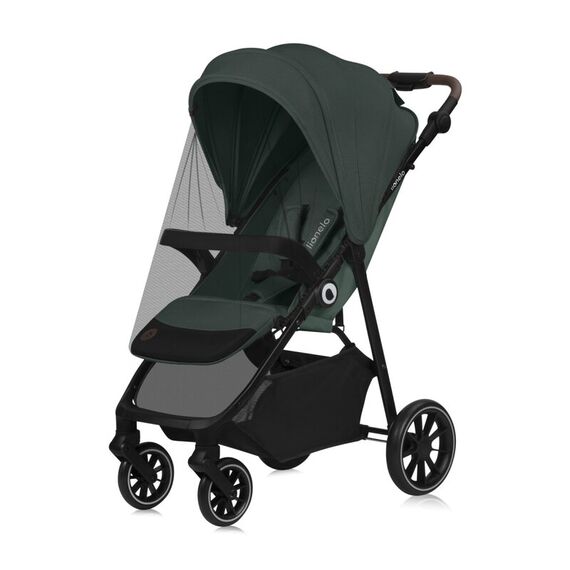 Carucior sport Lionelo Emma One, Pana la 22 kg - Verde, Culoare: Verde inchis, Model: sport - poza 6 - ExclusivMAG.ro
