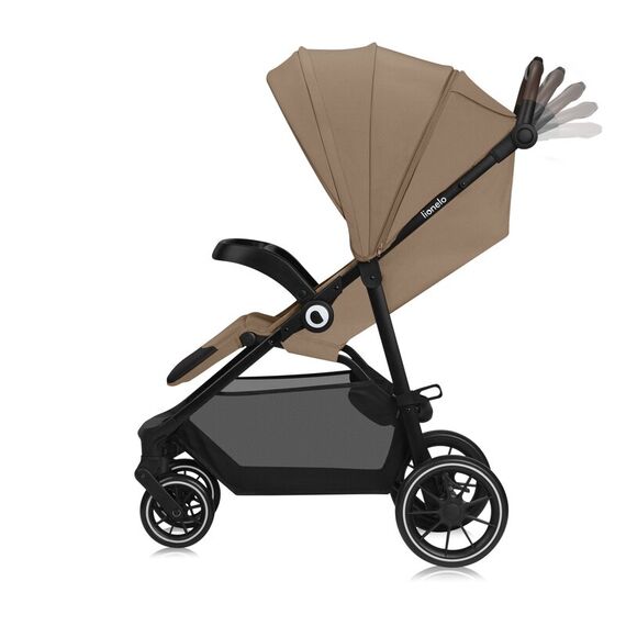 Carucior sport Lionelo Emma One, Pana la 22 kg - Bej, Culoare: Bej, Model: sport - poza 4 - ExclusivMAG.ro