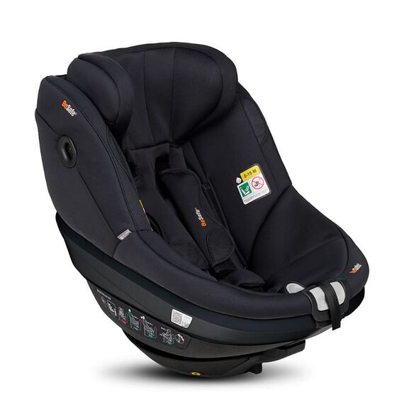 Scaun auto copii BeSafe Beyond² 360 Negru SoftBreeze, Culoare: Negru, Grupa: 9-25kg (9 luni - 7 ani)  - ExclusivMAG.ro
