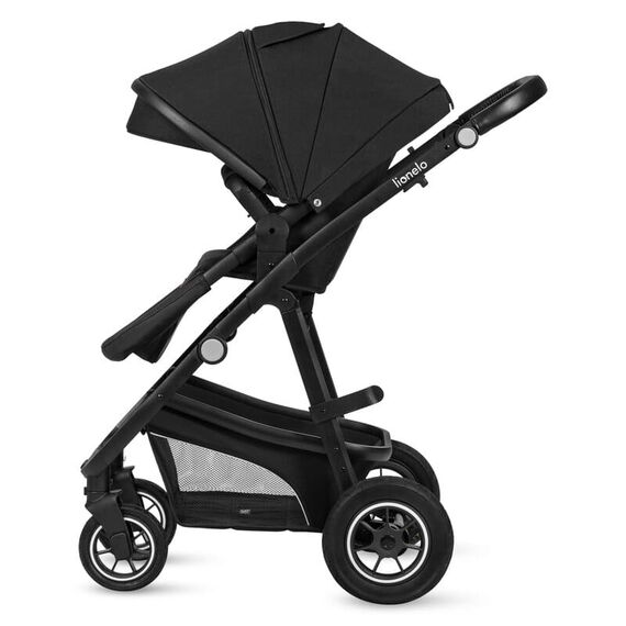 Carucior 3 in 1 Lionelo Bianka - Negru, Culoare: Negru, Model: 3 in 1 - poza 9 - ExclusivMAG.ro