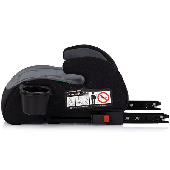 Inaltator auto Chipolino Go Boost Iso I-Size 125-150 cm cu sistem Isofix charcoal, Culoare: Negru, Grupa: 22-36kg (6 ani - 12 ani) - poza 3 - ExclusivMAG.ro