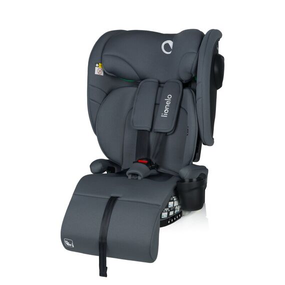 Scaun auto pliabil, Lionelo, Nelly, i-Size, 76- 150 cm, Gri, Culoare: Gri, Grupa: 9-36kg (9 luni - 12 ani) - poza 5 - ExclusivMAG.ro