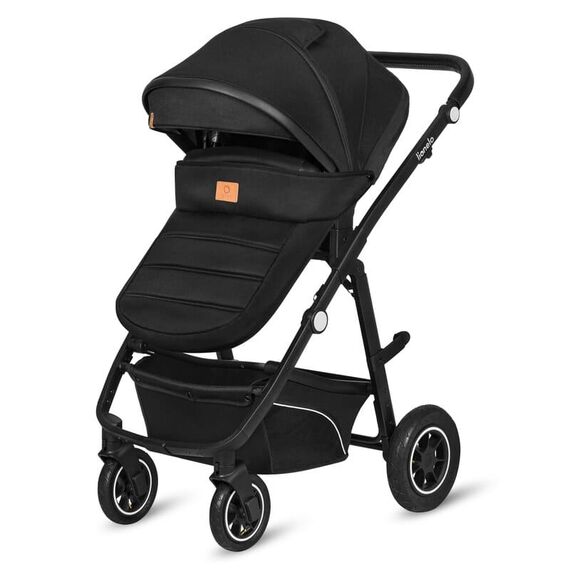 Carucior 3 in 1 Lionelo Bianka - Negru, Culoare: Negru, Model: 3 in 1 - poza 7 - ExclusivMAG.ro