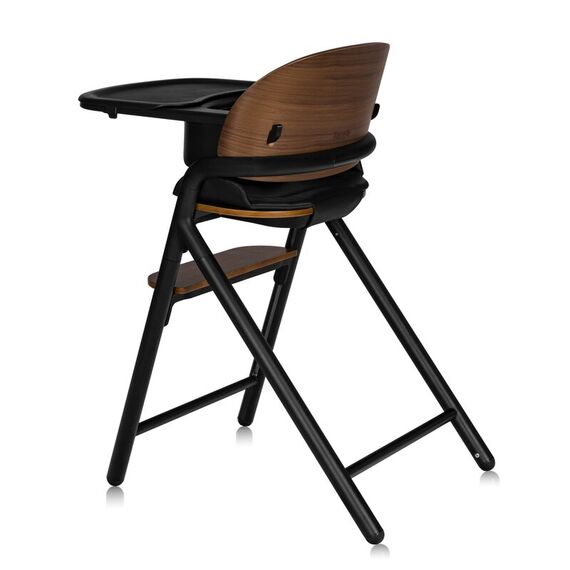 Scaun de masa multifunctional Celia, Lionelo, Din lemn de fag, 6 luni- adult, Negru, Culoare: Negru - poza 3 - ExclusivMAG.ro
