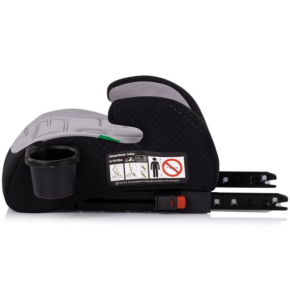 Inaltator auto Chipolino Go Boost Iso I-Size 125-150 cm cu sistem Isofix platinum, Culoare: Gri, Grupa: 22-36kg (6 ani - 12 ani) - poza 3 - ExclusivMAG.ro