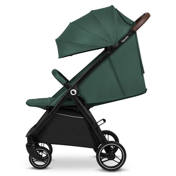 Carucior sport, Lionelo, Ingrid, Pana la 22 Kg, 6 luni+, Verde, Culoare: Verde inchis, Model: sport - poza 5 - ExclusivMAG.ro