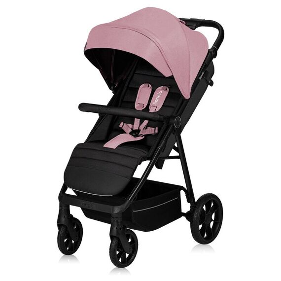 Carucior sport, Lionelo, Mira, Pana la 22 kg, 6 luni+, Roz, Culoare: Roz, Model: sport  - ExclusivMAG.ro