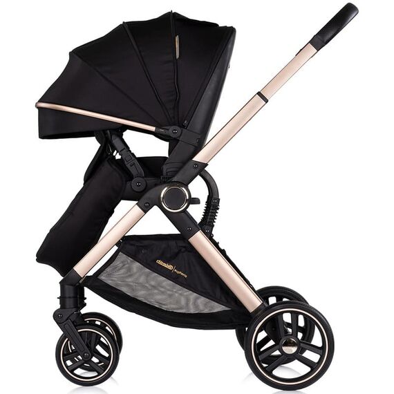 Carucior Chipolino Euphoria 3 in 1 noir, Culoare: Negru, Model: 3 in 1 - poza 7 - ExclusivMAG.ro