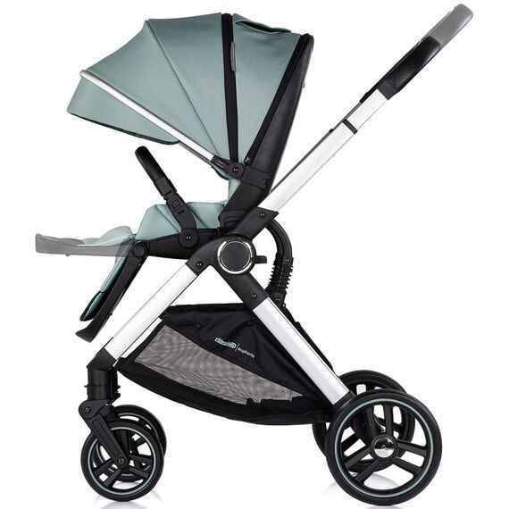 Carucior Chipolino Euphoria 3 in 1 matcha, Culoare: Turcoaz, Model: 3 in 1 - poza 5 - ExclusivMAG.ro