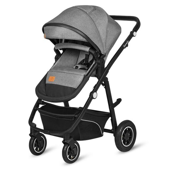 Carucior 3 in 1 Lionelo Bianka - Gri, Culoare: Gri, Model: 3 in 1 - poza 4 - ExclusivMAG.ro