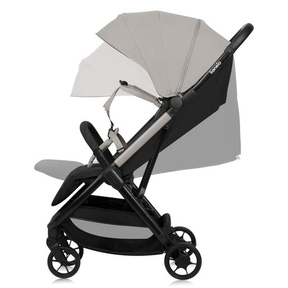 Carucior sport, Lionelo, Julie Air, Pana la 22 kg, 6 luni+, Bej, Culoare: Bej, Model: sport - poza 6 - ExclusivMAG.ro