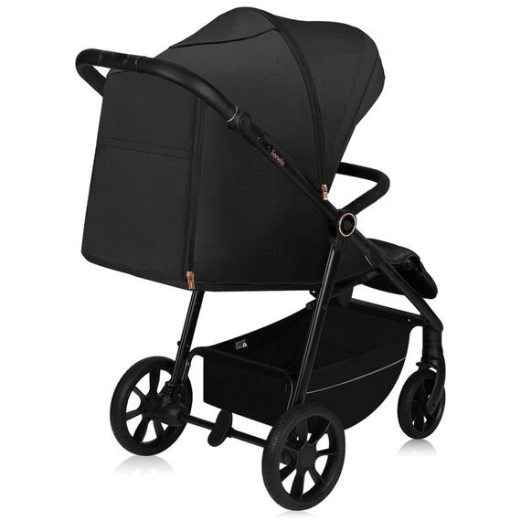 Carucior sport, Lionelo, Mira, Pana la 22 kg, 6 luni+, Negru, Culoare: Negru, Model: sport - poza 4 - ExclusivMAG.ro
