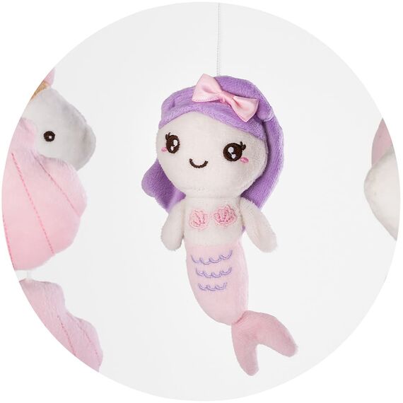 Carusel muzical pentru patut cu proiector Chipolino Mermaid - poza 2 - ExclusivMAG.ro