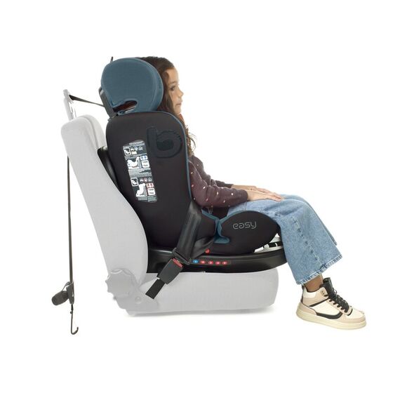 Scaun auto, Be Cool, Easy I-Size, Rotire 360 grade, 40 - 150 cm, 0 - 36 kg, Antracita, Culoare: Gri, Grupa: 0-36kg (0 luni - 12 ani) - poza 7 - ExclusivMAG.ro