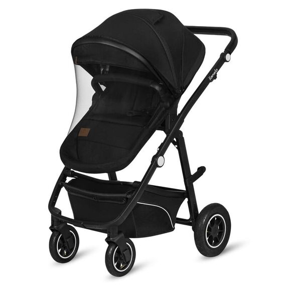 Carucior 3 in 1 Lionelo Bianka - Negru, Culoare: Negru, Model: 3 in 1 - poza 8 - ExclusivMAG.ro