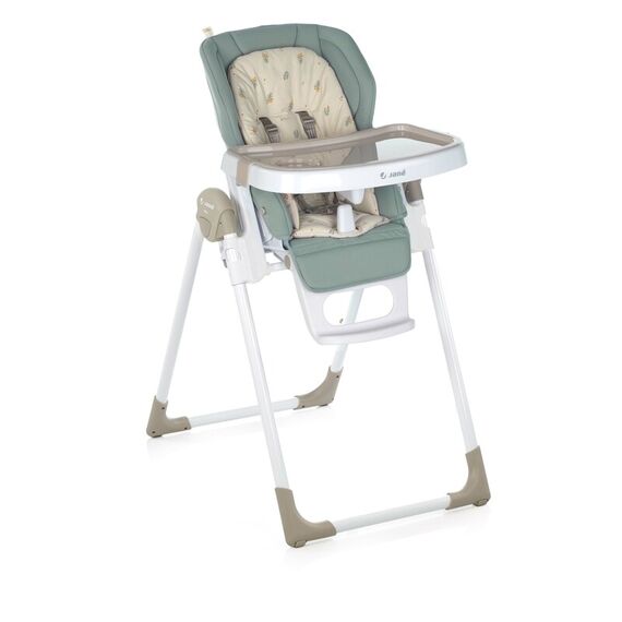 Scaun de masa si Balansoar, Jane, Mila 2 in 1, 0 luni+, Botanic, Culoare: Verde inchis  - ExclusivMAG.ro