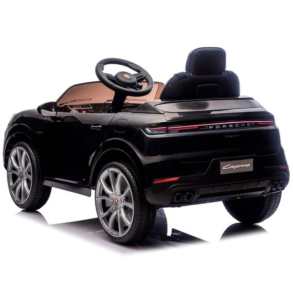 Masinuta electrica Chipolino Porsche Kayenne Black, Culoare: Negru, Capacitate acumulator: 12V - poza 4 - ExclusivMAG.ro