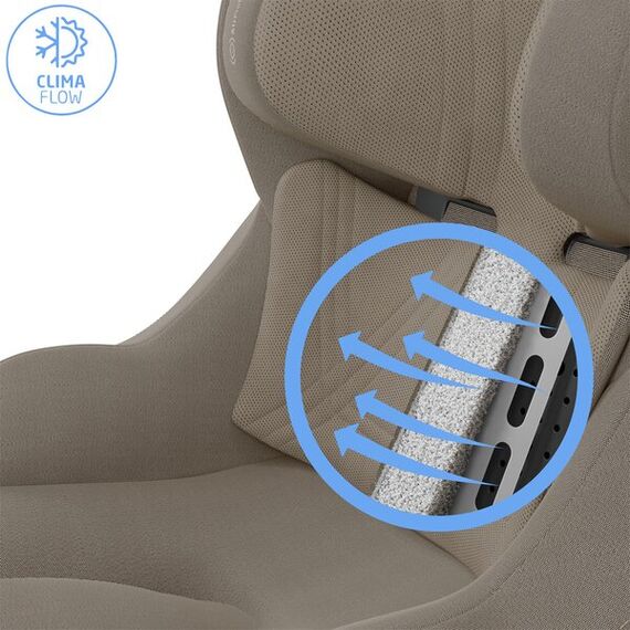 Scaun Auto Maxi-Cosi Pearl Slide Pro AUTHENTIC TRUFFLE, Culoare: Crem, Grupa: 61-105cm (4luni - 4ani) - poza 5 - ExclusivMAG.ro