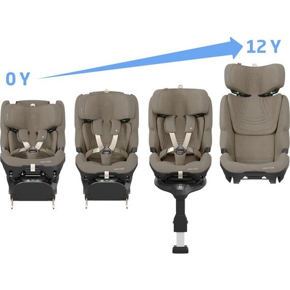 Scaun Auto Maxi-Cosi Pearl XL Slide Pro AUTHENTIC BLACK, Culoare: Negru, Grupa: 0-36kg (0 luni - 12 ani) - poza 2 - ExclusivMAG.ro