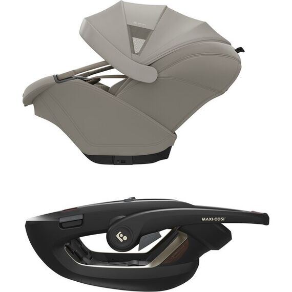 Scoica Auto Maxi-Cosi Coral Slide Pro ONYX BLACK, Culoare: Negru, Grupa: 0-13kg (0 luni - 12 luni) - poza 3 - ExclusivMAG.ro