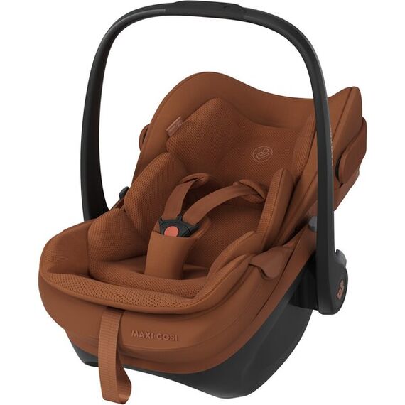 Scoica Auto Maxi-Cosi Pebble Slide Pro COPPER TERRA, Culoare: Maro, Grupa: 0-13kg (0 luni - 12 luni)  - ExclusivMAG.ro
