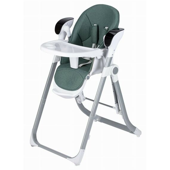 Scaun de masa si balansoar, FreeON, Oli Deluxe, 2 in 1, 0 luni+, Pistachio, Culoare: Verde inchis  - ExclusivMAG.ro