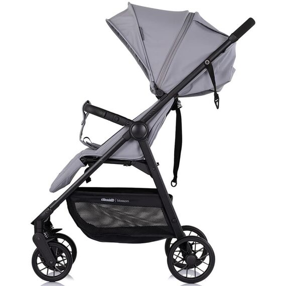 Carucior sport Chipolino Blossom platinum, Culoare: Gri, Model: sport - poza 2 - ExclusivMAG.ro