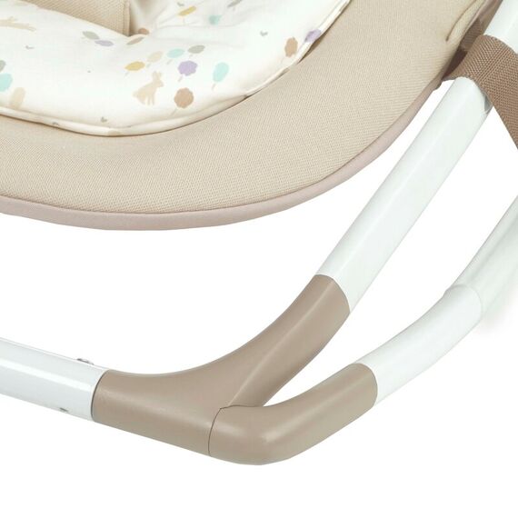 Balansoar Jane Fold, Bara de jucarii si spatar reglabil, Sesame, Culoare: Crem - poza 9 - ExclusivMAG.ro