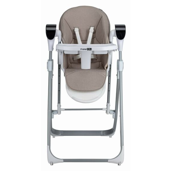 Scaun de masa si balansoar, FreeON, Oli Deluxe, 2 in 1, 0 luni+, Beige, Culoare: Crem - poza 3 - ExclusivMAG.ro