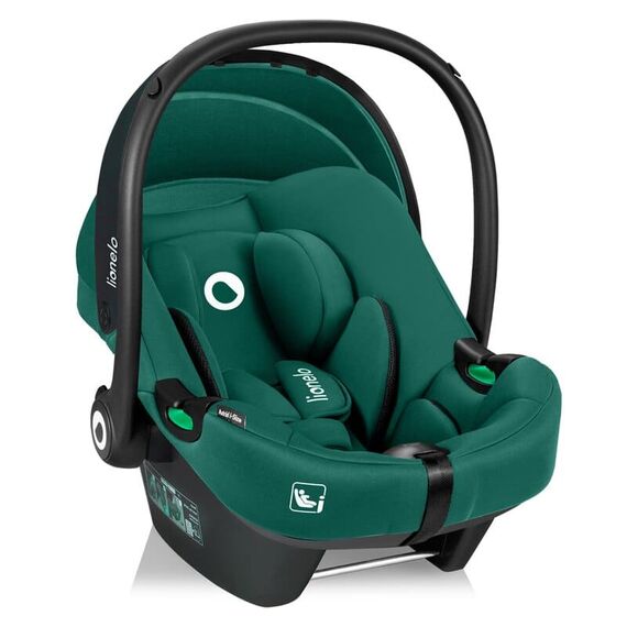 Scoică auto Lionelo Astrid i-Size - Verde, Culoare: Verde inchis, Grupa: 0-13kg (0 luni - 12 luni) - poza 4 - ExclusivMAG.ro