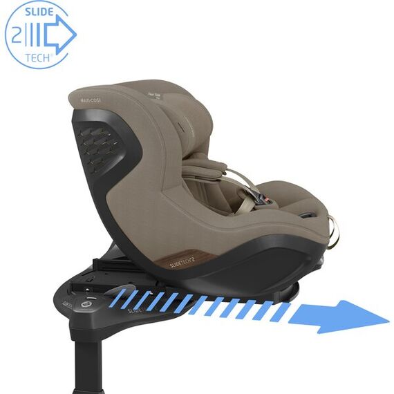 Scaun Auto Maxi-Cosi Pearl Slide Pro AUTHENTIC GRAPHITE, Culoare: Gri, Grupa: 61-105cm (4luni - 4ani) - poza 6 - ExclusivMAG.ro