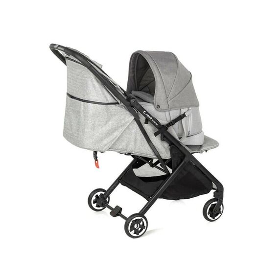 Landou portabil, Jane, Montare in carucior, 0-9 Kg, Dim Grey, Culoare: Gri deschis - poza 3 - ExclusivMAG.ro