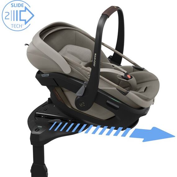 Scoica Auto Maxi-Cosi Coral Slide Pro SAPPHIRE SAND, Culoare: Gri deschis, Grupa: 0-13kg (0 luni - 12 luni) - poza 10 - ExclusivMAG.ro