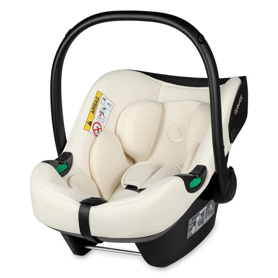 Scoică auto Lionelo Astrid i-Size - Crem, Culoare: Crem, Grupa: 0-13kg (0 luni - 12 luni) - poza 2 - ExclusivMAG.ro