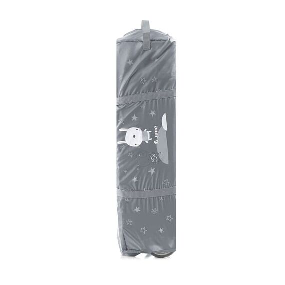 Patut pliant, Jane, Duo Level, Cu roti, Cu arcada cu jucarii, Geanta de transport, Cu doua nivele, Star, Culoare: Gri, Dimensiuni: 120x60 - poza 2 - ExclusivMAG.ro