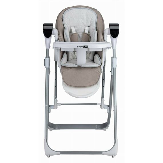 Scaun de masa si balansoar, FreeON, Oli Deluxe, 2 in 1, 0 luni+, Beige, Culoare: Crem - poza 4 - ExclusivMAG.ro