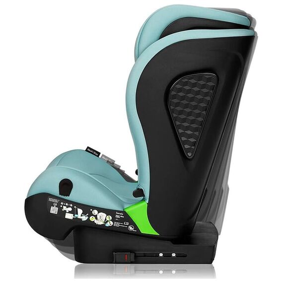 Scaun auto i-Size, Lionelo, Neal, 15-36 Kg, 100-150 cm, Cu Isofix, Conform ECE R129, Verde Turquoise, Culoare: Turcoaz, Grupa: 15-36kg (4 ani - 12 ani) - poza 7 - ExclusivMAG.ro