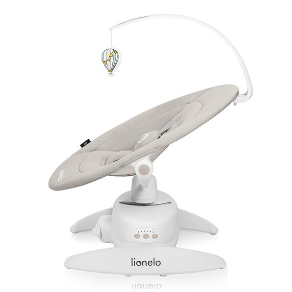 Balansoar, Lionelo, Iris, 2 in 1, Rotire 360 grade, Electric, Pana la 9 kg, Bej, Culoare: Bej - poza 3 - ExclusivMAG.ro