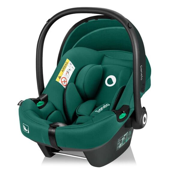 Scoică auto Lionelo Astrid i-Size - Verde, Culoare: Verde inchis, Grupa: 0-13kg (0 luni - 12 luni) - poza 3 - ExclusivMAG.ro
