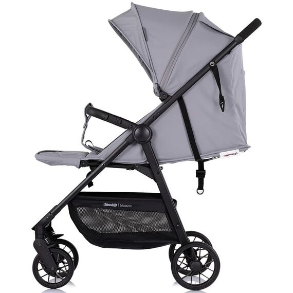 Carucior sport Chipolino Blossom platinum, Culoare: Gri, Model: sport - poza 3 - ExclusivMAG.ro