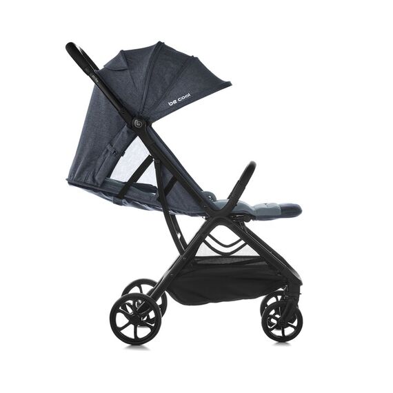 Carucior sport, Be Cool, Strike, Cu pliere automata, Roti cu suspensii, De la nastere pana la 22 Kg, Be Azure - poza 4 - ExclusivMAG.ro