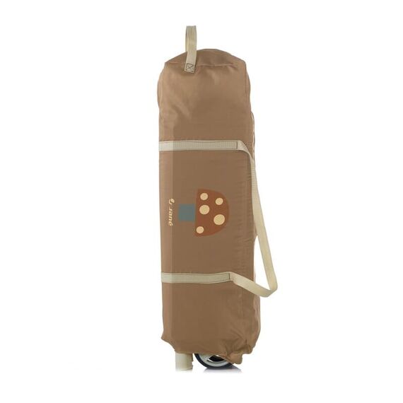 Patut pliant, Jane, Duo Level, Cu roti, Cu arcada cu jucarii, Geanta de transport, Cu doua nivele, Sesame, Culoare: Crem, Dimensiuni: 120x60 - poza 3 - ExclusivMAG.ro