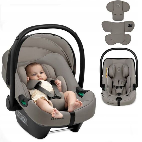 Scoică auto Lionelo Astrid i-Size - Taupe, Culoare: Gri, Grupa: 0-13kg (0 luni - 12 luni) - poza 7 - ExclusivMAG.ro