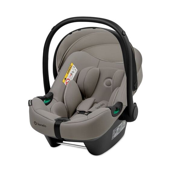 Scoică auto Lionelo Astrid i-Size - Taupe, Culoare: Gri, Grupa: 0-13kg (0 luni - 12 luni) - poza 3 - ExclusivMAG.ro