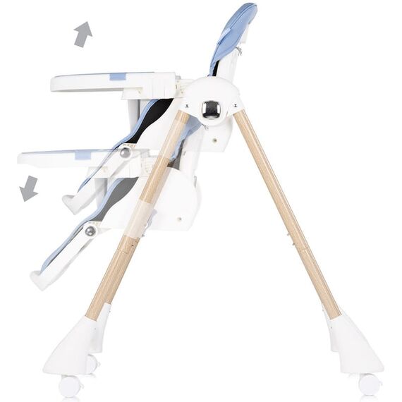 Scaun de masa Chipolino Candy Shop sky blue, Culoare: Blue - poza 3 - ExclusivMAG.ro
