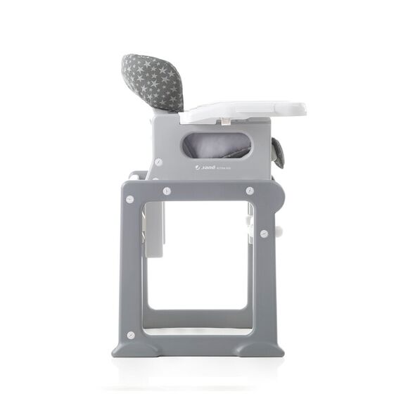 Scaun de masa, Jane, Activa Evo 2 in 1, Transformabil in birou cu scaun, Star, Culoare: Alb/Gri - poza 4 - ExclusivMAG.ro