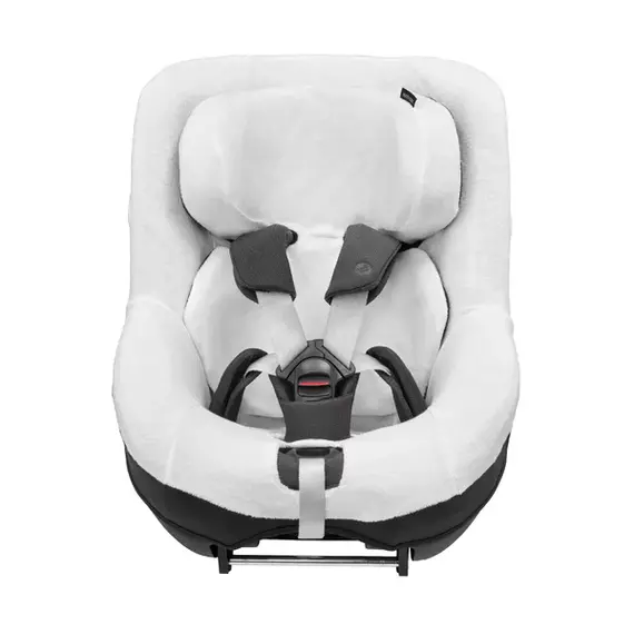 Husa De Vara Pentru Scaun Auto Maxi-Cosi Pearl 360 Pro / Mica 360 Pro I-Size NATURAL WHITE - poza 2 - ExclusivMAG.ro