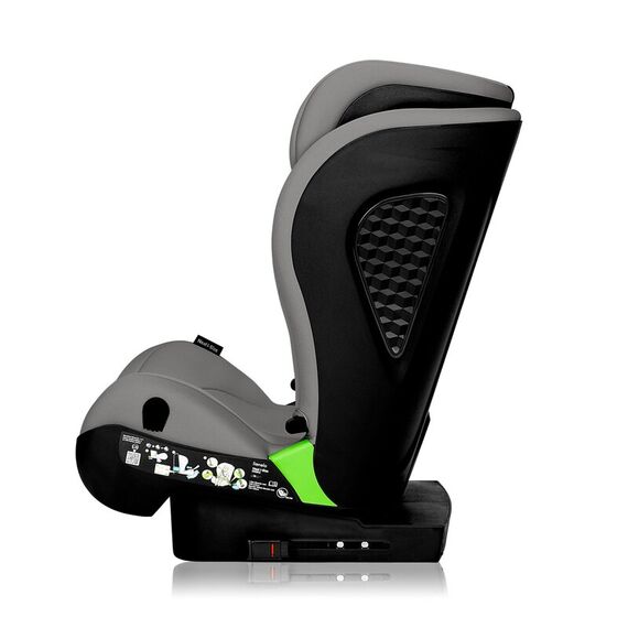 Scaun auto i-Size, Lionelo, Neal, 15-36 Kg, 100-150 cm, Cu Isofix, Conform ECE R129, Gri, Culoare: Gri, Grupa: 15-36kg (4 ani - 12 ani) - poza 6 - ExclusivMAG.ro