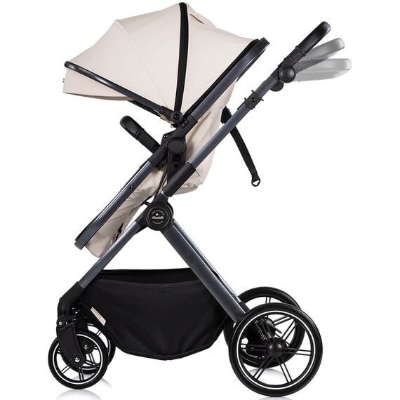 Carucior Chipolino Pearl 2 in 1 cashmere, Culoare: Bej, Model: 2 in 1 - poza 5 - ExclusivMAG.ro