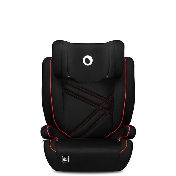 Scaun auto, Lionelo, Hugo i-Size, Conform standardului de securitate R129, 100-150 cm, 4-12 ani, Rosu, Culoare: Negru/Rosu, Grupa: 15-36kg (4 ani - 12 ani) - poza 5 - ExclusivMAG.ro